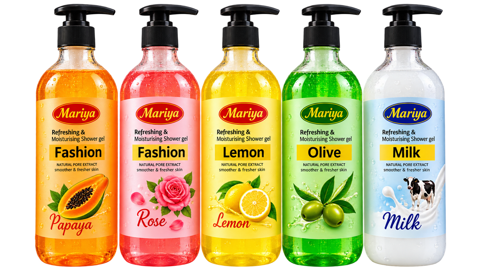 Mariya shower gel range
