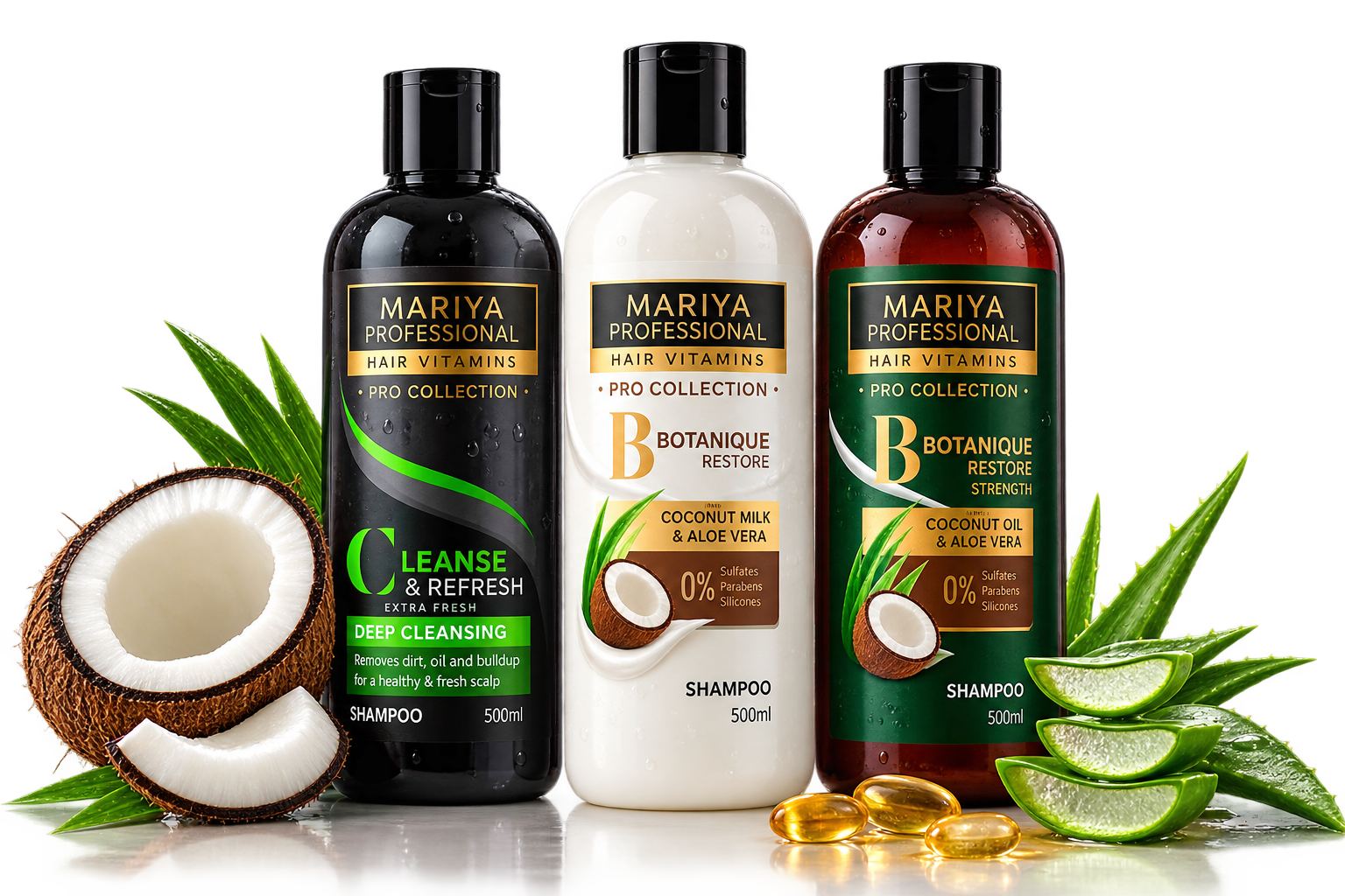 Mariya Professional Hair Vitamins Pro Collection shampoo