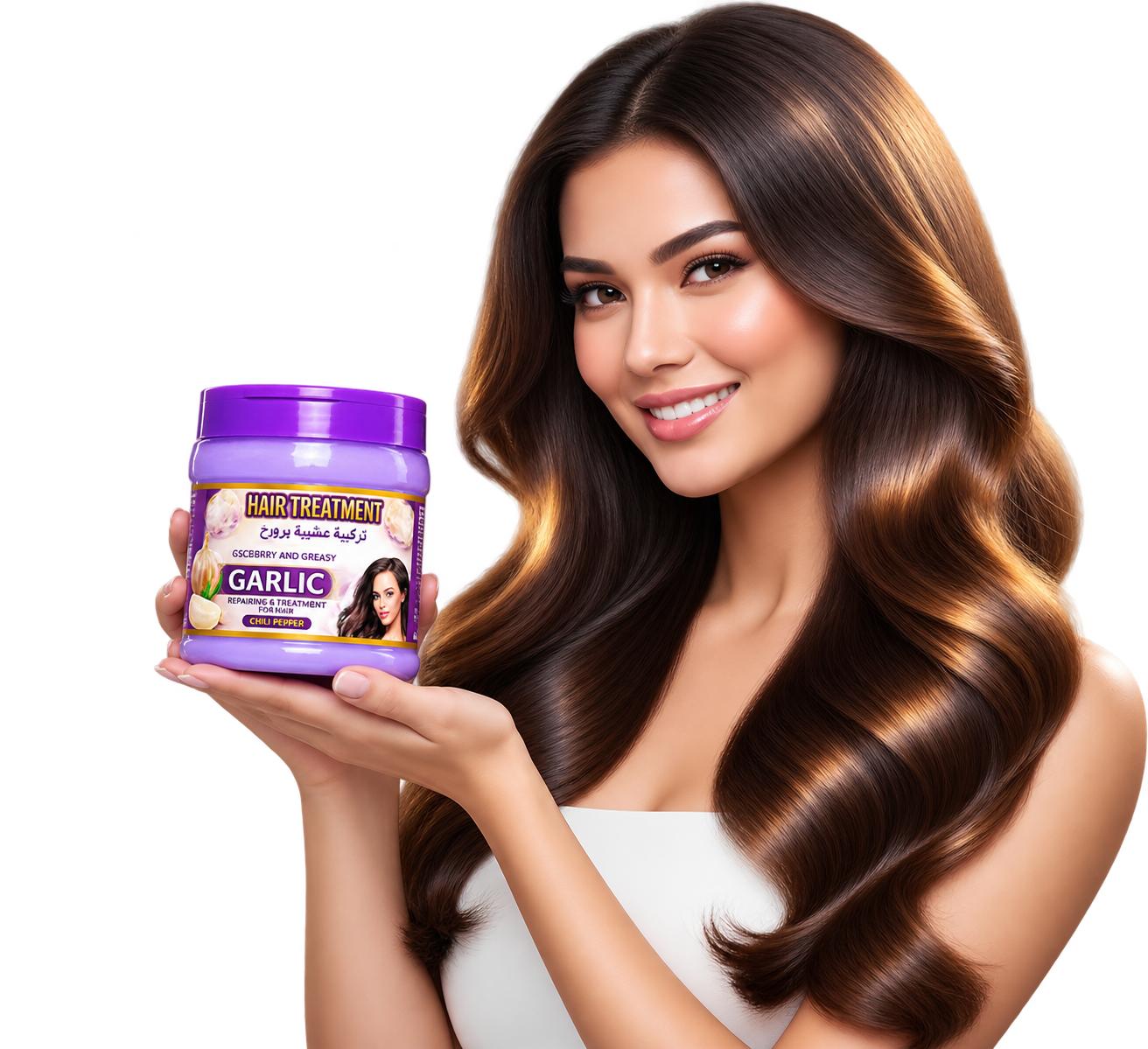 Mariya garlic hair treatment